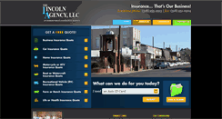 Desktop Screenshot of lincolnagency.com